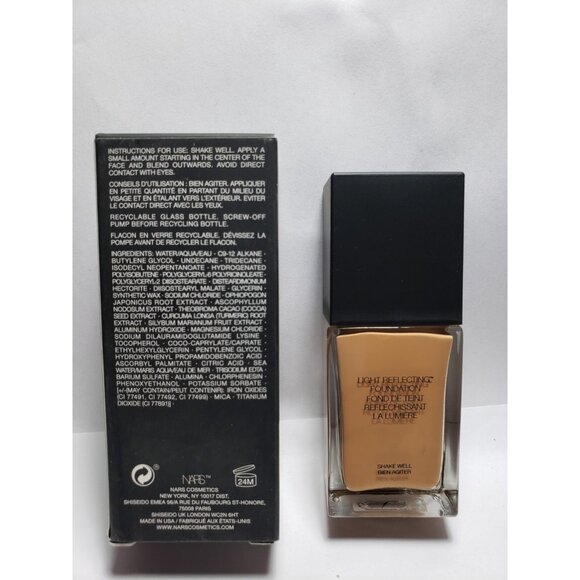 NARS Light Reflecting Foundation Medium-Deep 1 Syracruse 1 oz NIB - Picture 2 of 6
